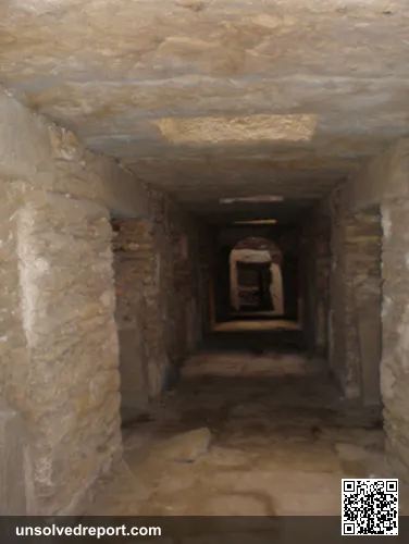 Souterrain under Aksum great stellae field - Aksum, Ethiopia