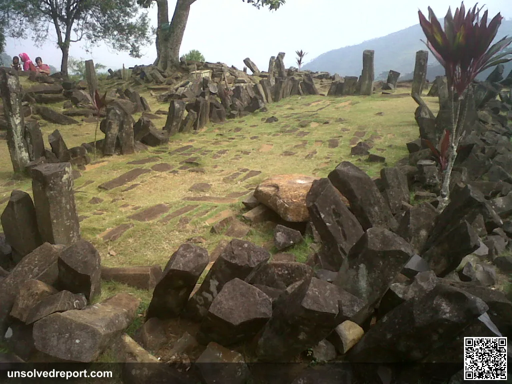 Taken from Gunung Padang Megalith Site, Cianjur, West Java, Indonesia