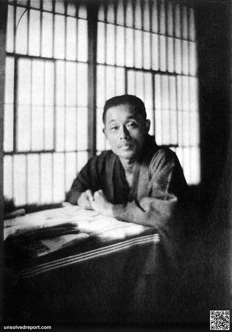 Portrait of Masamune Hakucho (正宗白鳥, 1879 – 1962)