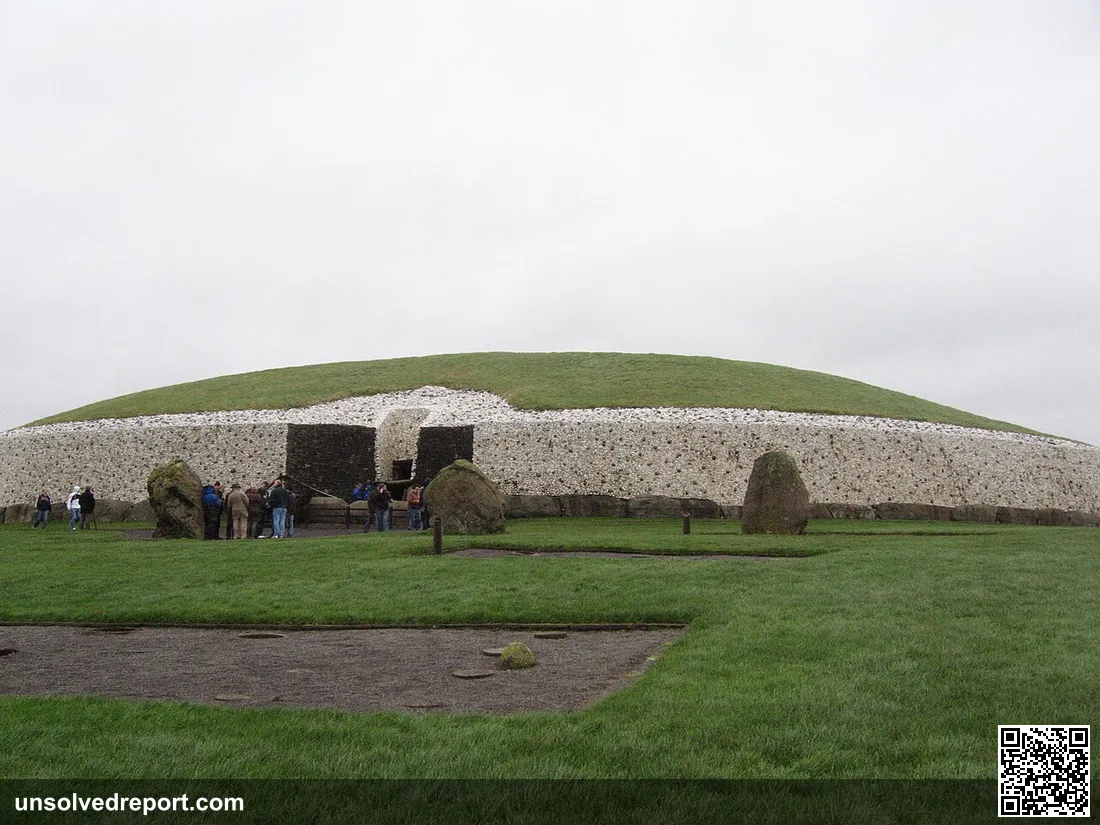 Visita Rodrigo y Pamela, feb 2007 - Brú na Bóinne - Newgrange, Irlanda