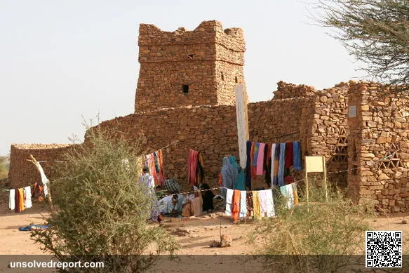 Old tower, Ouadane, Mauritania