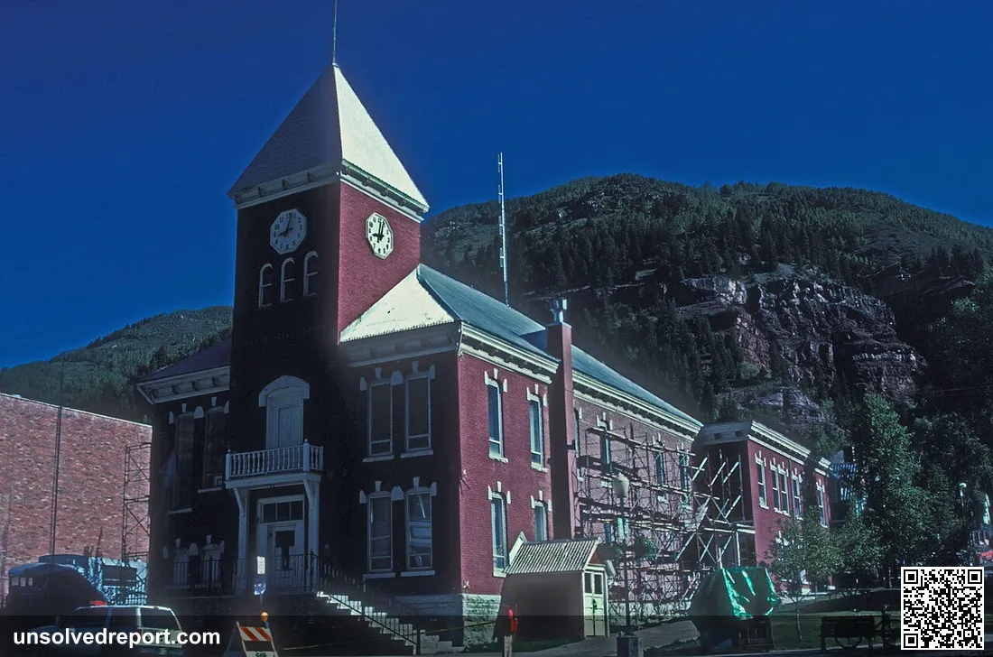 SAN MIGUEL COUNTY COURTHOUSE - 1887; IN TELLURIDE