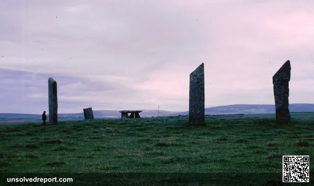 The altar at Stenness