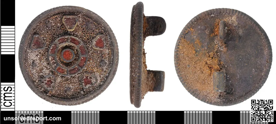 An assemblage of grave-goods probably belonging to that of an Anglo-Saxon (Kentish) woman of the late 6th-early 7th cen…
