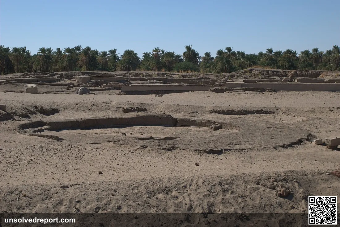 Kerma, Sudan, egyptian Pnubs near western Deffufa